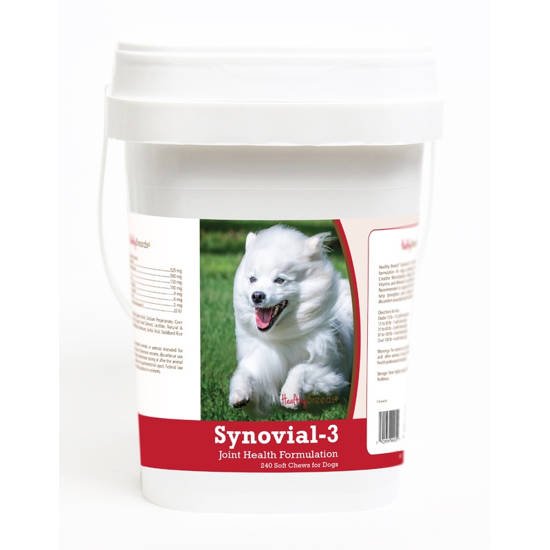 American Eskimo Dog Synovial-3 Joint Health Formulation Soft Chews 240 Count