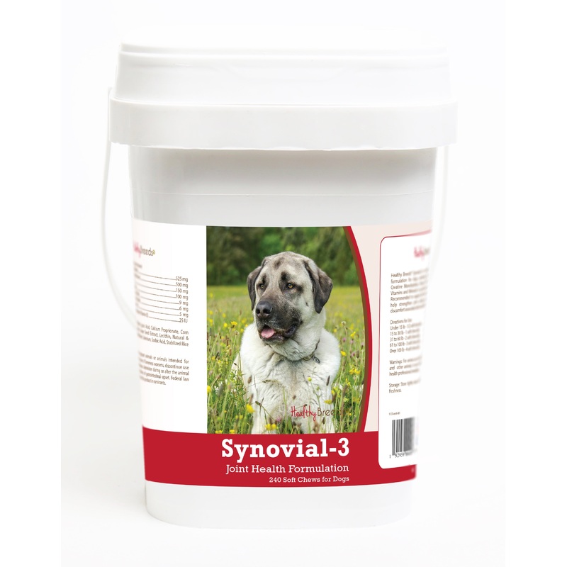 Anatolian Shepherd Dog Synovial-3 Joint Health Formulation Soft Chews 240 Count