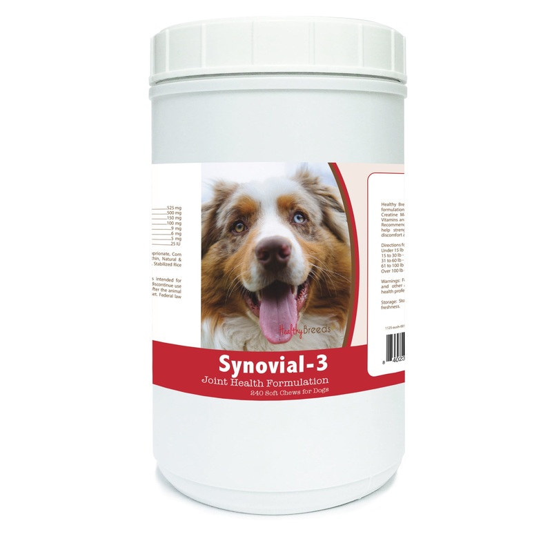Australian Shepherd Synovial-3 Joint Health Formulation Soft Chews 240 Count