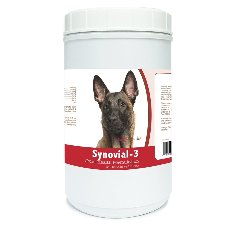 Belgian Malinois Synovial-3 Joint Health Formulation Soft Chews 240 Count