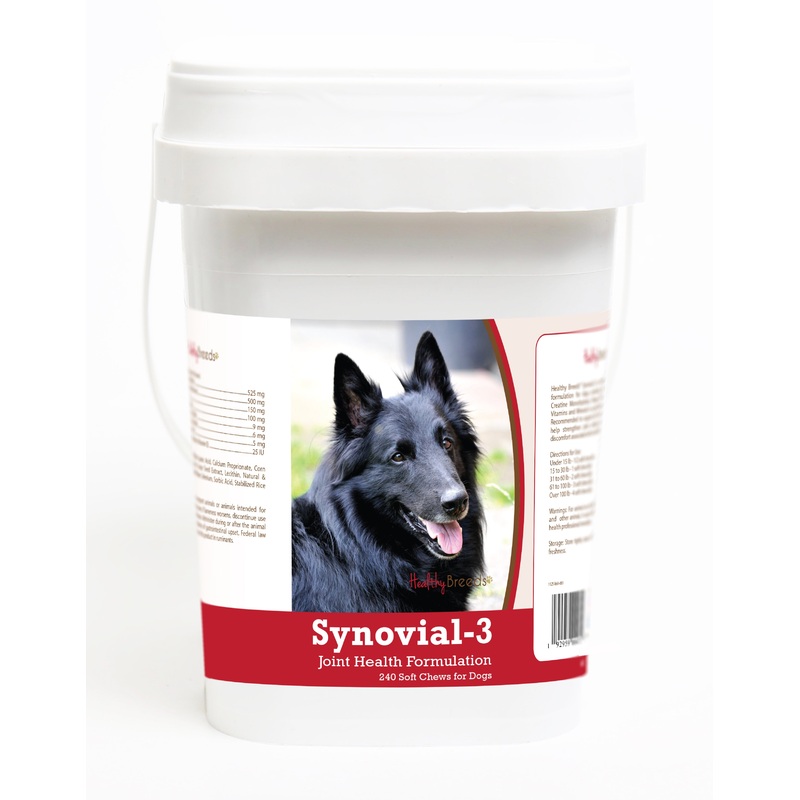 Belgian Sheepdog Synovial-3 Joint Health Formulation Soft Chews 240 Count