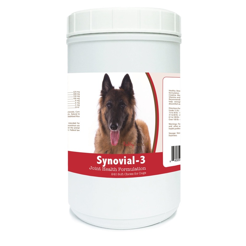 Belgian Tervuren Synovial-3 Joint Health Formulation Soft Chews 240 Count