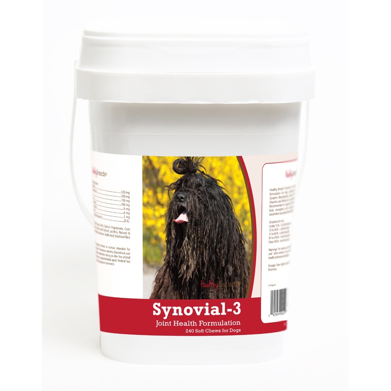 Bergamasco Synovial-3 Joint Health Formulation Soft Chews 240 Count