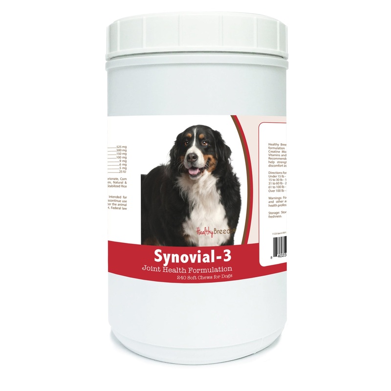 Bernese Mountain Dog Synovial-3 Joint Health Formulation Soft Chews 240 Count