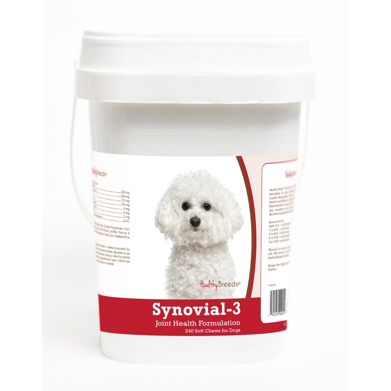 Bichon Frise Synovial-3 Joint Health Formulation Soft Chews 240 Count