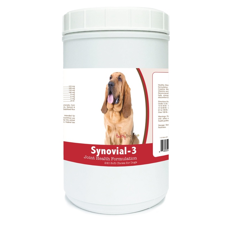 Bloodhound Synovial-3 Joint Health Formulation Soft Chews 240 Count