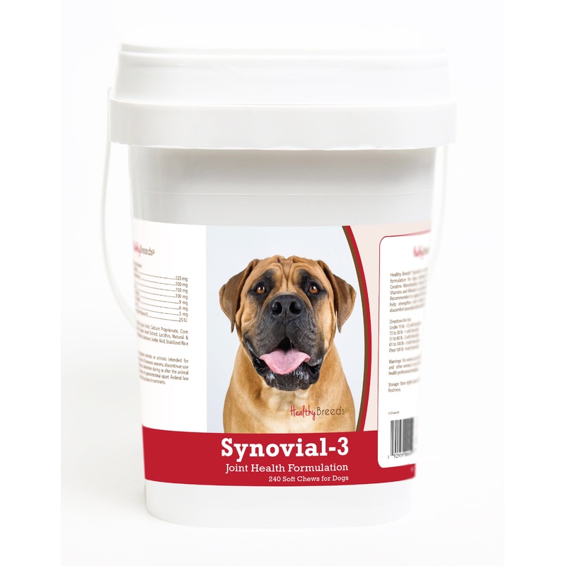 Boerboel Synovial-3 Joint Health Formulation Soft Chews 240 Count