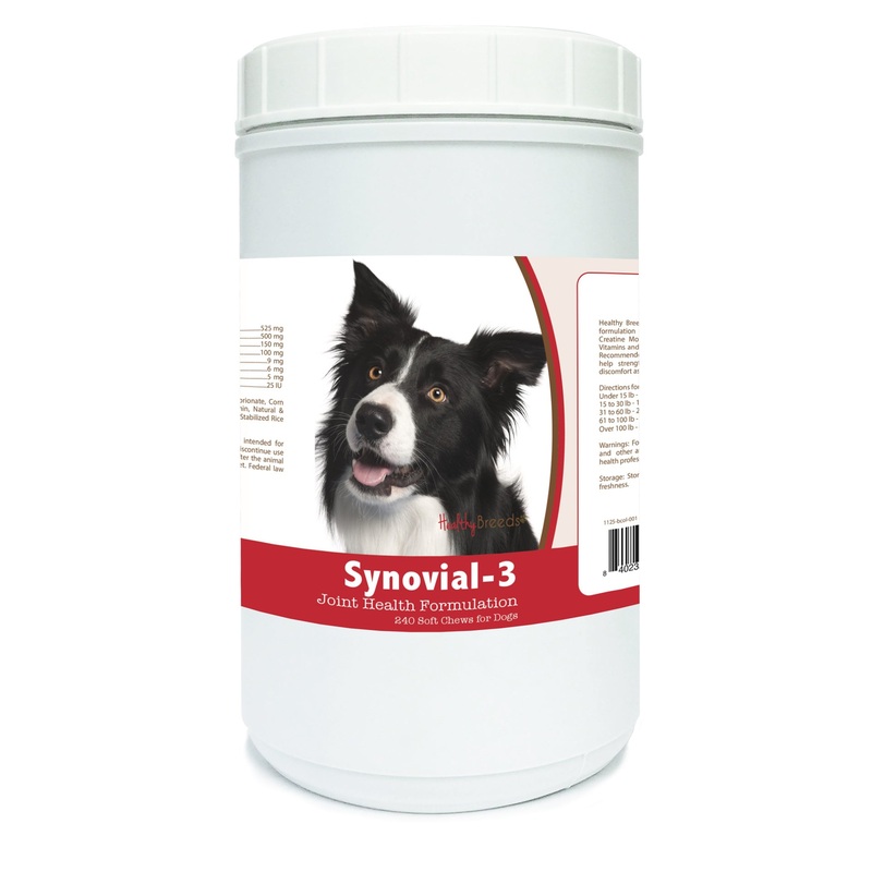 Border Collie Synovial-3 Joint Health Formulation Soft Chews 240 Count