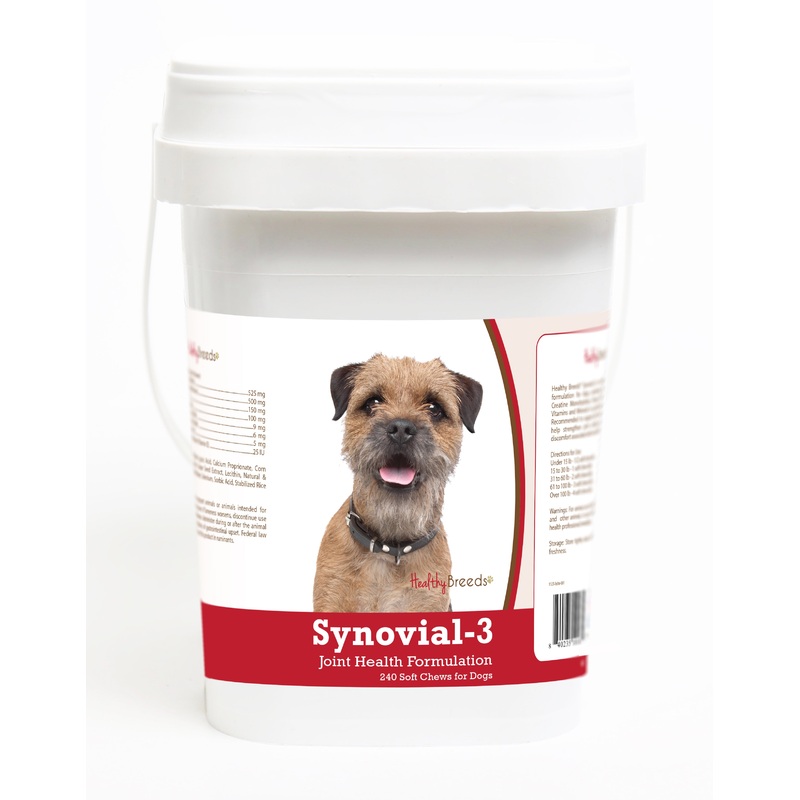 Border Terrier Synovial-3 Joint Health Formulation Soft Chews 240 Count