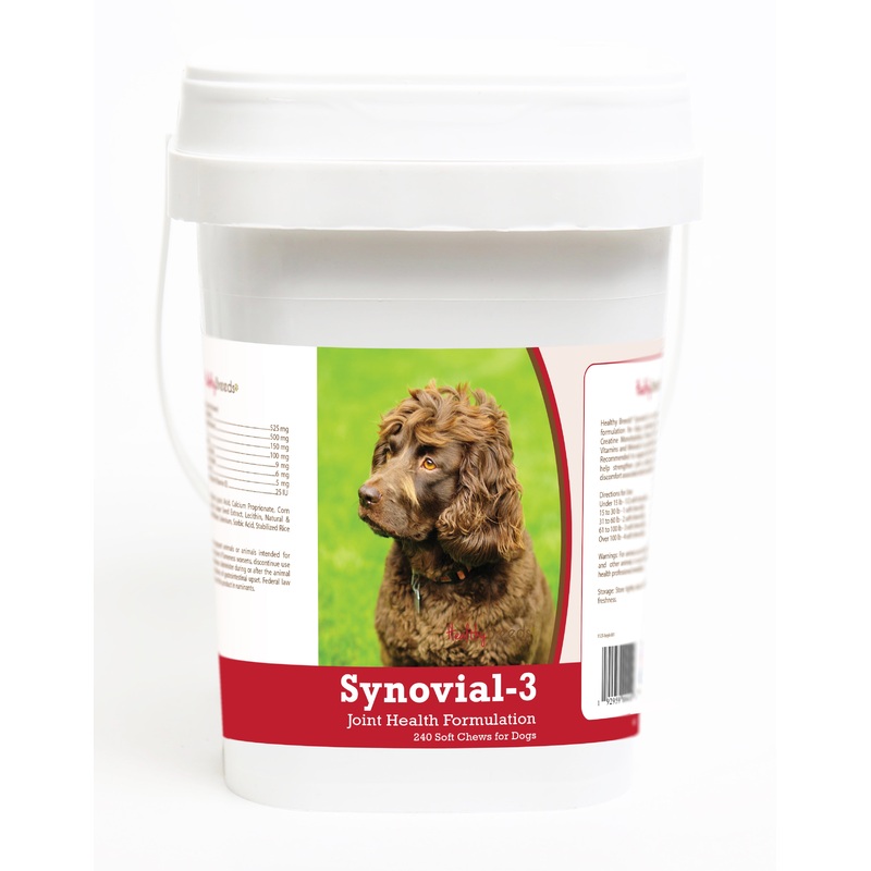 Boykin Spaniel Synovial-3 Joint Health Formulation Soft Chews 240 Count