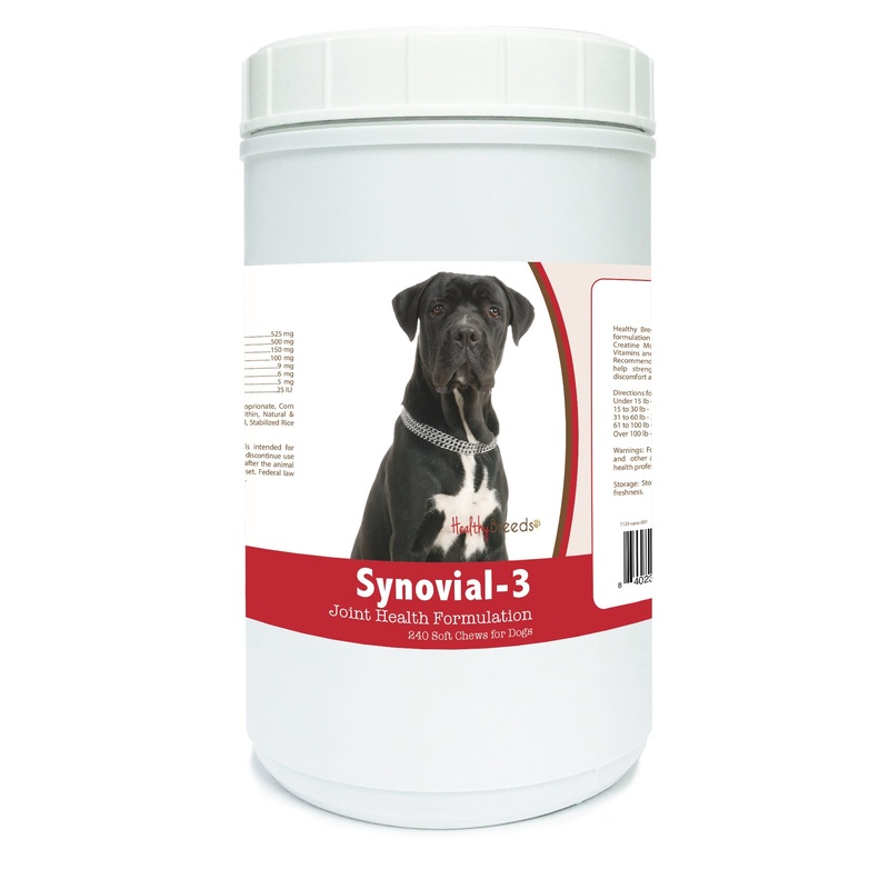 Cane Corso Synovial-3 Joint Health Formulation Soft Chews 240 Count