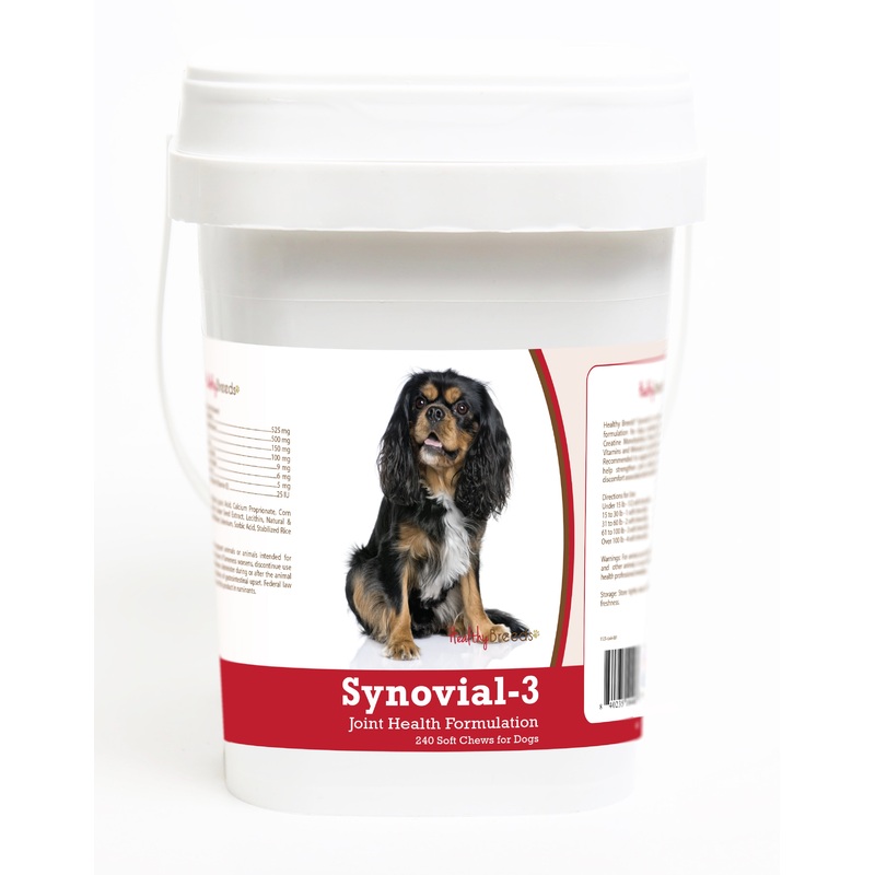 Cavalier King Charles Spaniel Synovial-3 Joint Health Formulation Soft Chews 240 Count