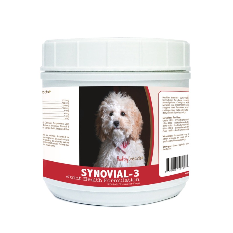 Cockapoo Synovial-3 Joint Health Formulation Soft Chews 120 Count