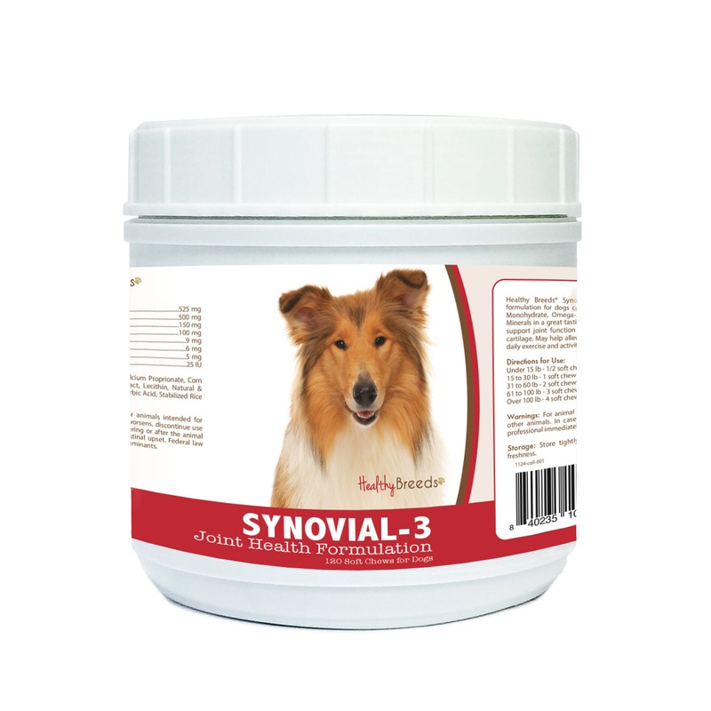 Collie Synovial-3 Joint Health Formulation Soft Chews 120 Count