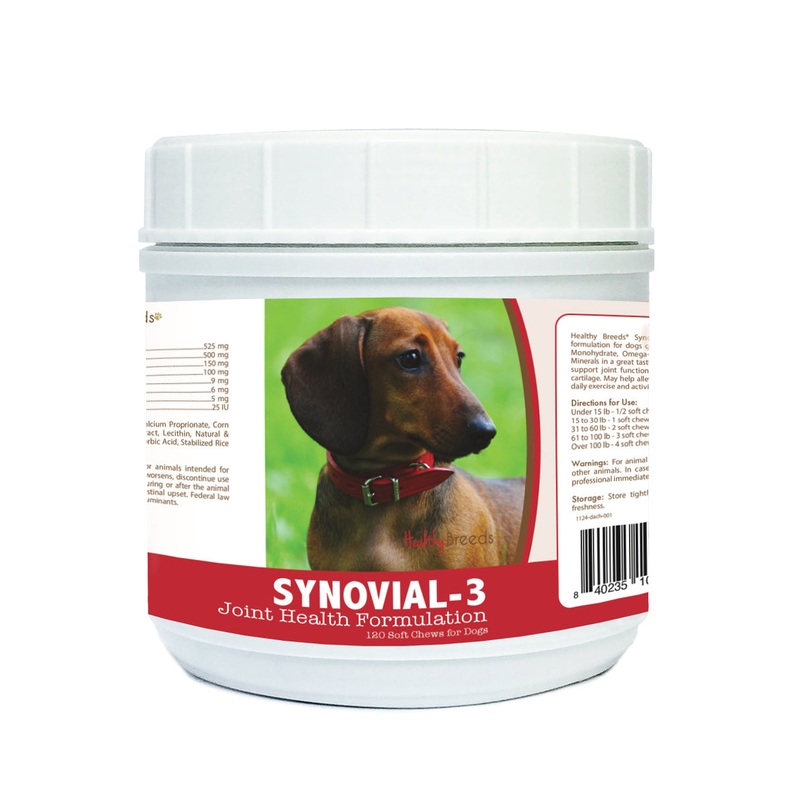 Dachshund Synovial-3 Joint Health Formulation Soft Chews 120 Count