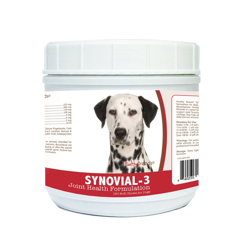 Dalmatian Synovial-3 Joint Health Formulation Soft Chews 120 Count