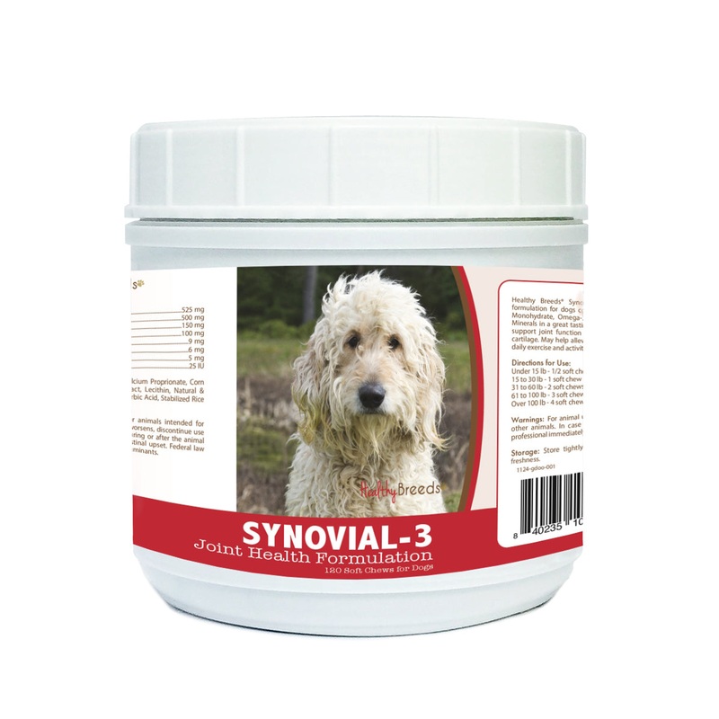 Goldendoodle Synovial-3 Joint Health Formulation Soft Chews 120 Count