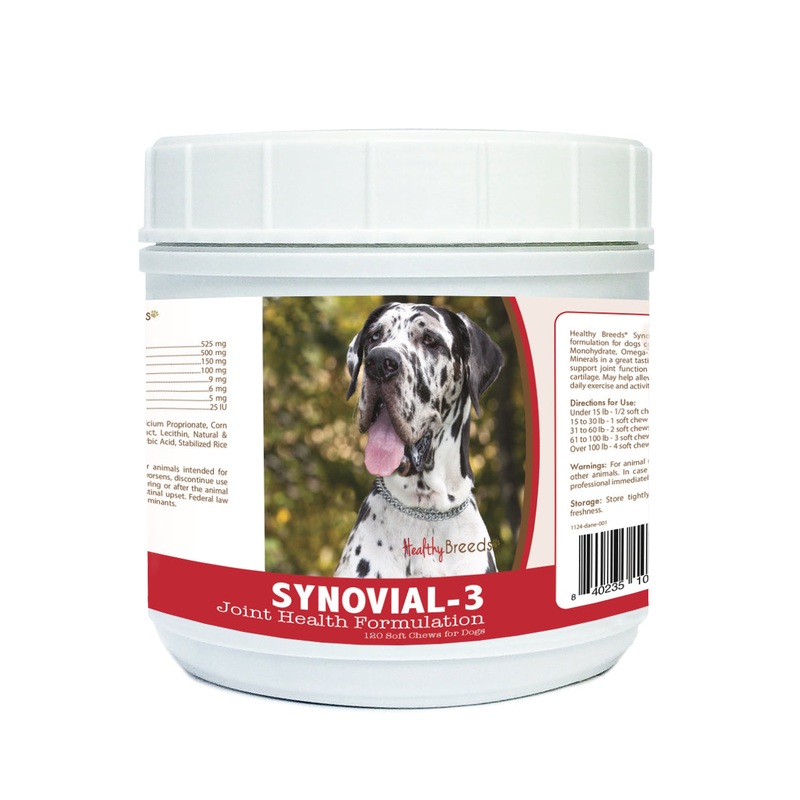 Great Dane Synovial-3 Joint Health Formulation Soft Chews 120 Count