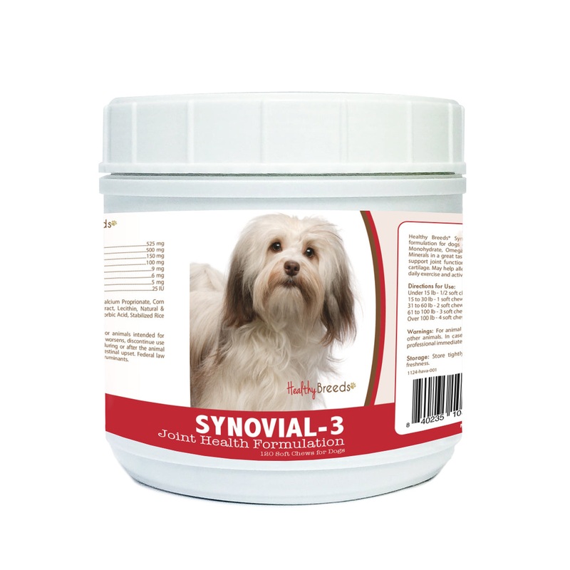 Havanese Synovial-3 Joint Health Formulation Soft Chews 120 Count