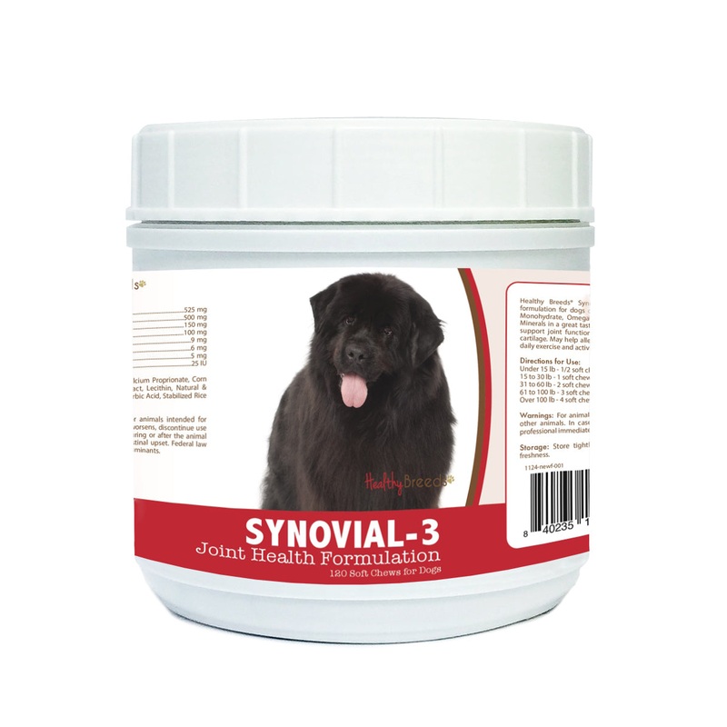 Newfoundland Synovial-3 Joint Health Formulation Soft Chews 120 Count