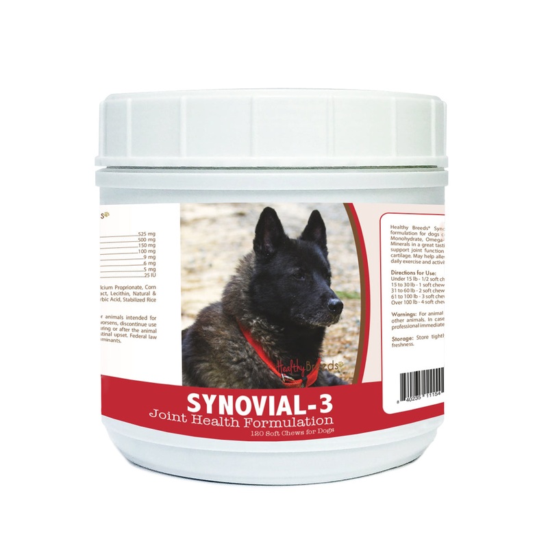 Norwegian Elkhound Synovial-3 Joint Health Formulation Soft Chews 120 Count