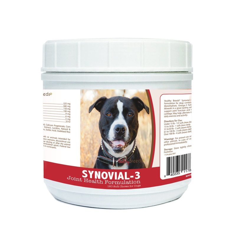 Pit Bull Synovial-3 Joint Health Formulation Soft Chews 120 Count