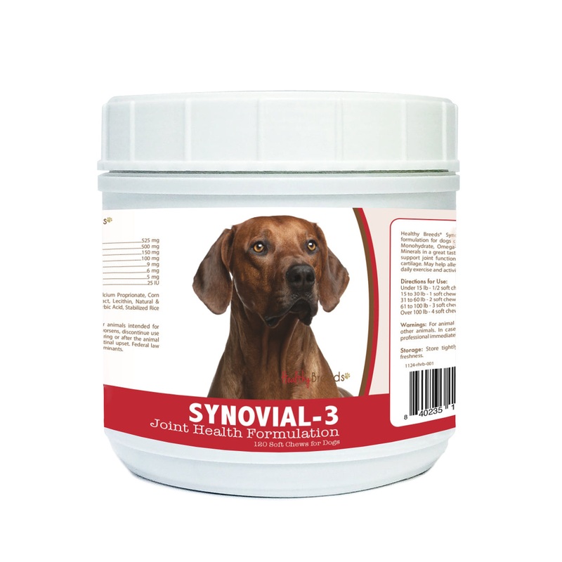 Rhodesian Ridgeback Synovial-3 Joint Health Formulation Soft Chews 120 Count