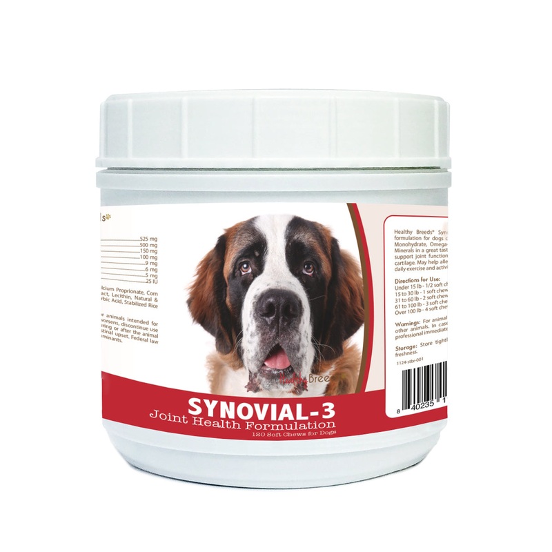 Saint Bernard Synovial-3 Joint Health Formulation Soft Chews 120 Count