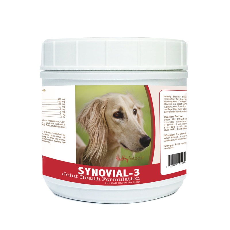 Saluki Synovial-3 Joint Health Formulation Soft Chews 120 Count