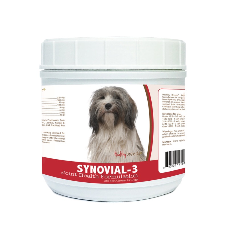 Tibetan Terrier Synovial-3 Joint Health Formulation Soft Chews 120 Count