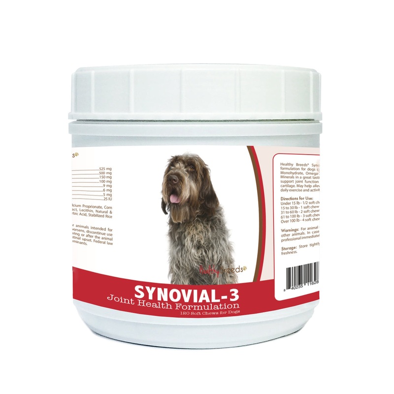 Wirehaired Pointing Griffon Synovial-3 Joint Health Formulation Soft Chews 120 Count