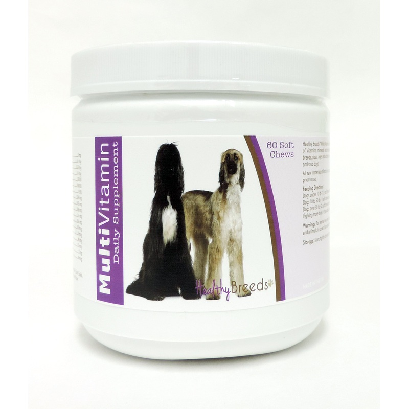 Afghan Hound Multi-Vitamin Soft Chews 60 Count