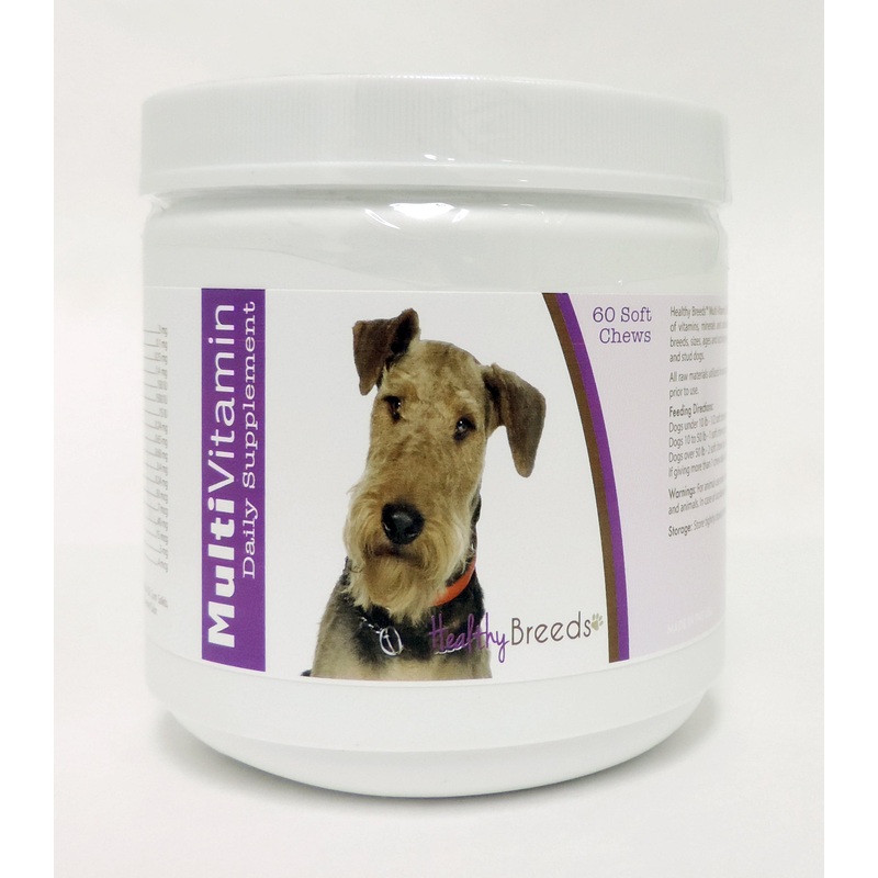 Airedale Terrier Multi-Vitamin Soft Chews 60 Count