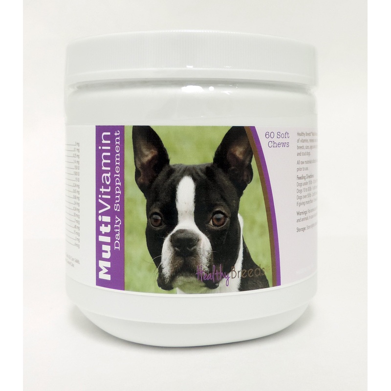 Boston Terrier Multi-Vitamin Soft Chews 60 Count