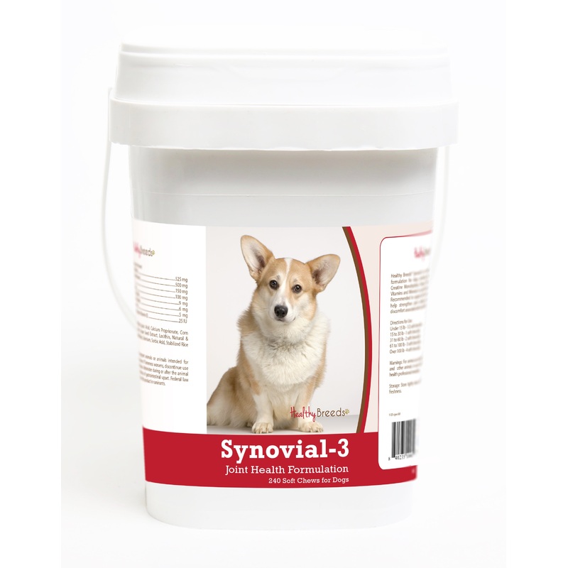Cardigan Welsh Corgi Synovial-3 Joint Health Formulation Soft Chews 240 Count
