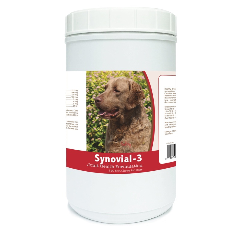 Chesapeake Bay Retriever Synovial-3 Joint Health Formulation Soft Chews 240 Count