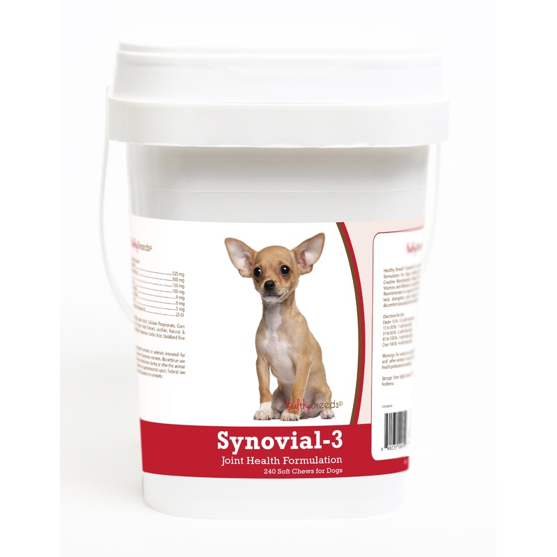 Chihuahua Synovial-3 Joint Health Formulation Soft Chews 240 Count