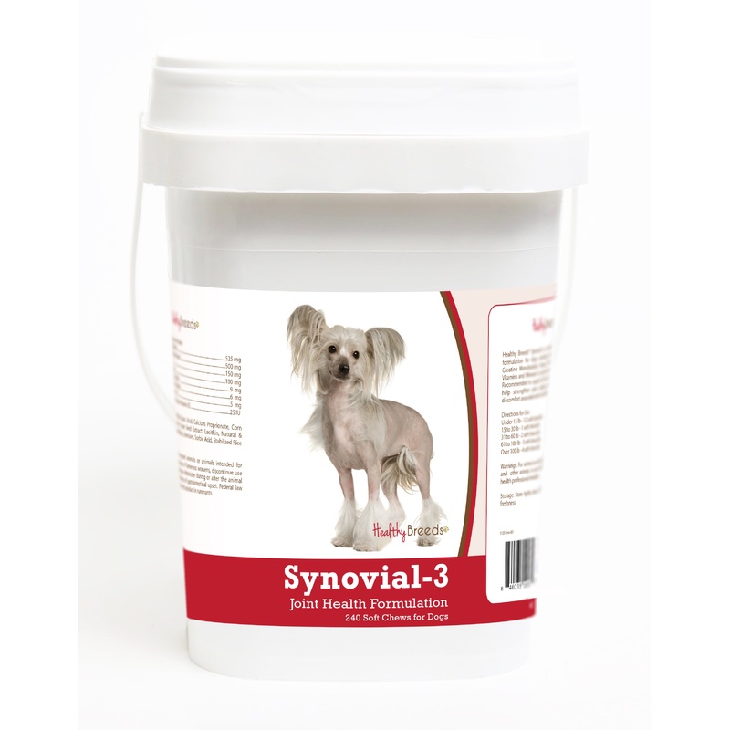Chinese Crested Synovial-3 Joint Health Formulation Soft Chews 240 Count