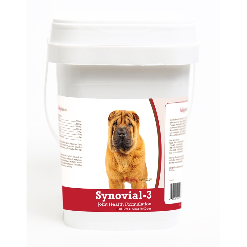 Chinese Shar Pei Synovial-3 Joint Health Formulation Soft Chews 240 Count