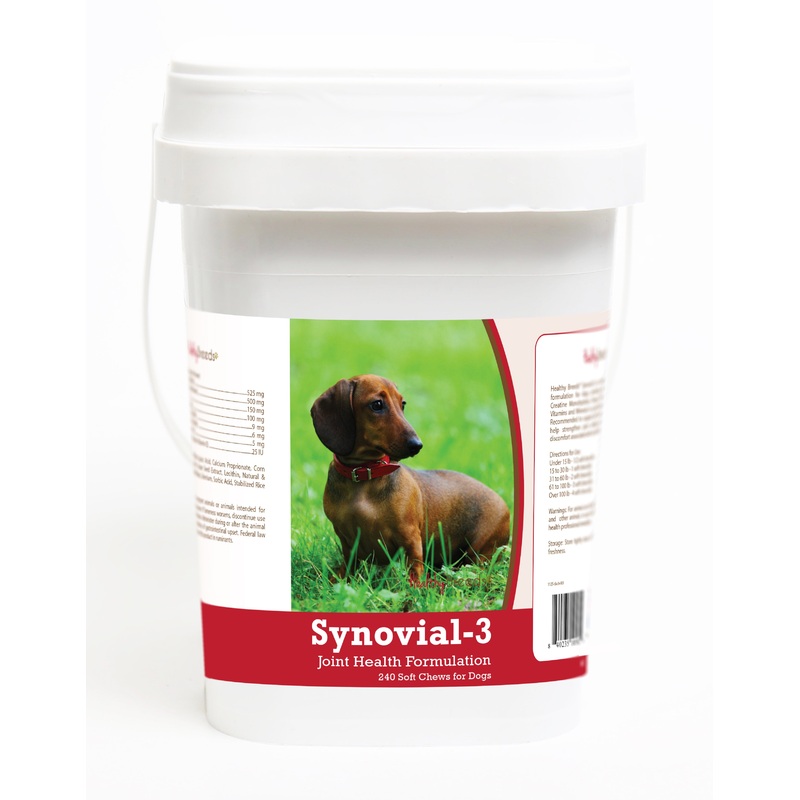 Dachshund Synovial-3 Joint Health Formulation Soft Chews 240 Count
