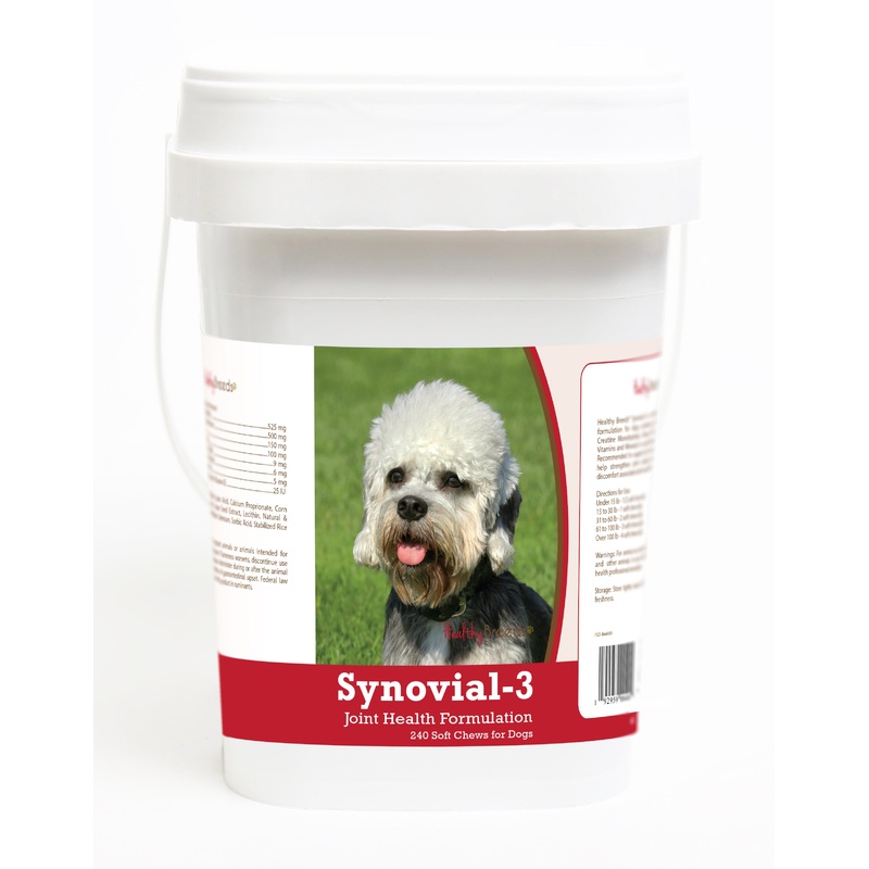 Dandie Dinmont Terrier Synovial-3 Joint Health Formulation Soft Chews 240 Count