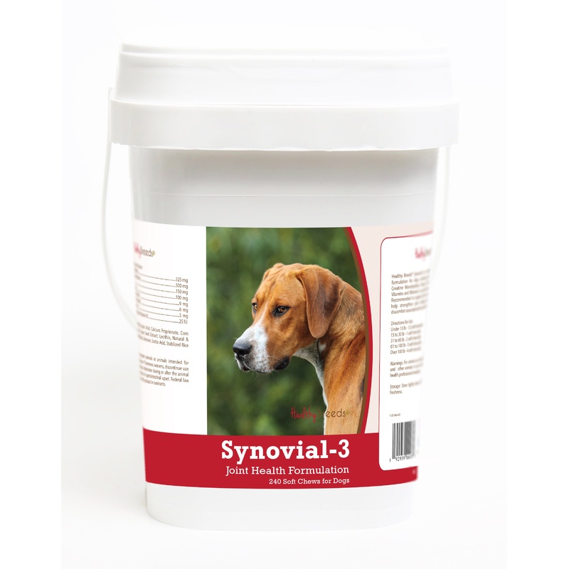 English Foxhound Synovial-3 Joint Health Formulation Soft Chews 240 Count