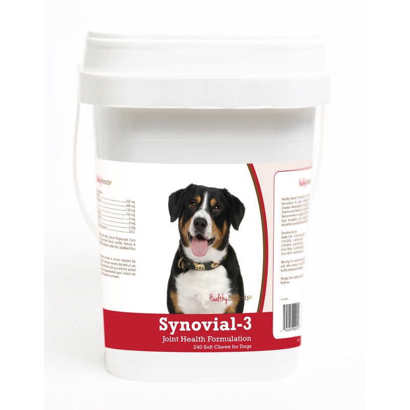 Entlebucher Mountain Dog Synovial-3 Joint Health Formulation Soft Chews 240 Count