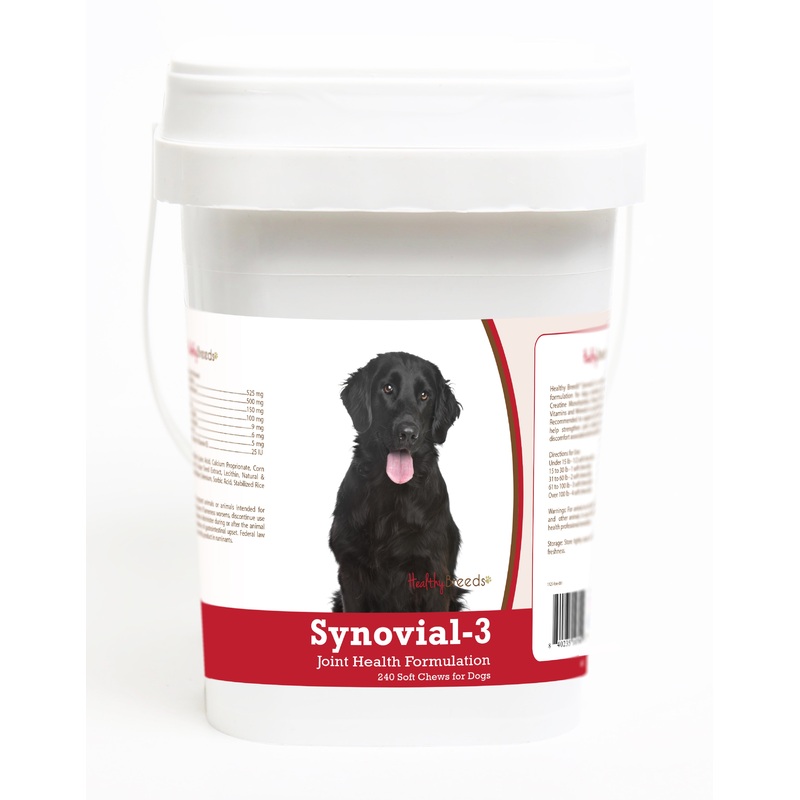 Flat Coated Retriever Synovial-3 Joint Health Formulation Soft Chews 240 Count