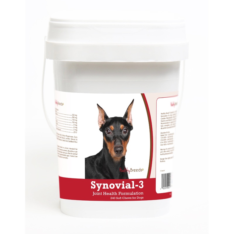 German Pinscher Synovial-3 Joint Health Formulation Soft Chews 240 Count