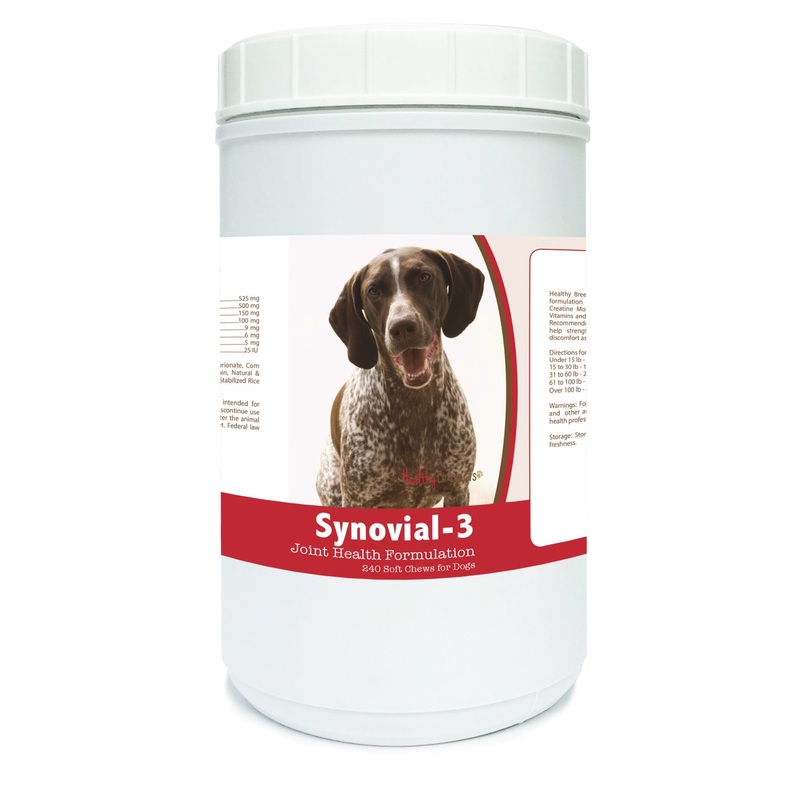 German Shorthaired Pointer Synovial-3 Joint Health Formulation Soft Chews 240 Count