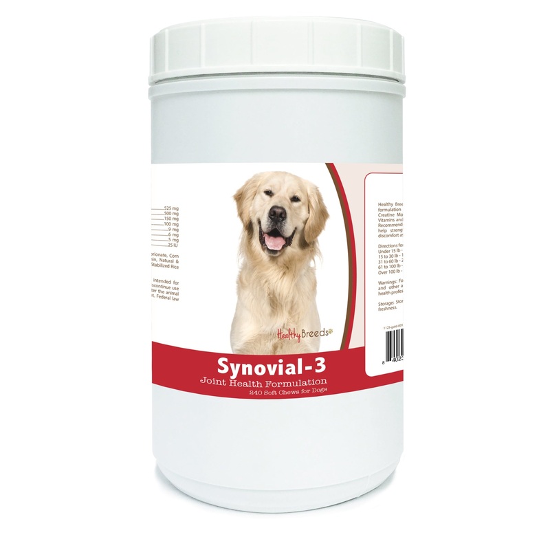 Golden Retriever Synovial-3 Joint Health Formulation Soft Chews 240 Count