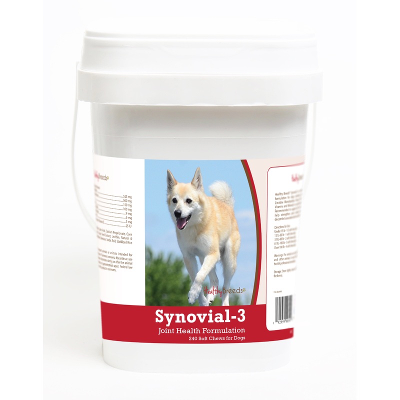 Norwegian Buhund Synovial-3 Joint Health Formulation Soft Chews 240 Count