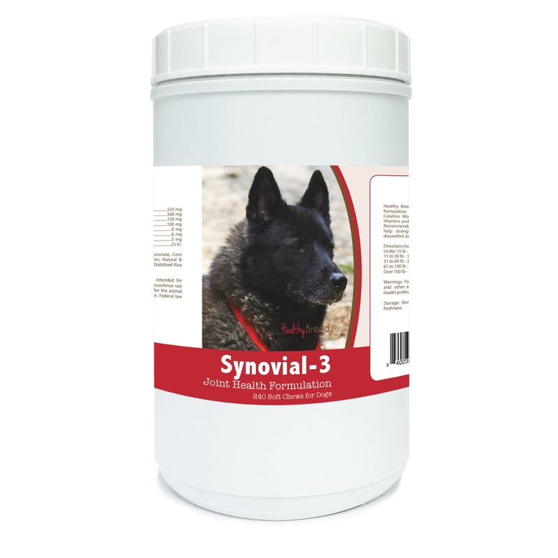 Norwegian Elkhound Synovial-3 Joint Health Formulation Soft Chews 240 Count