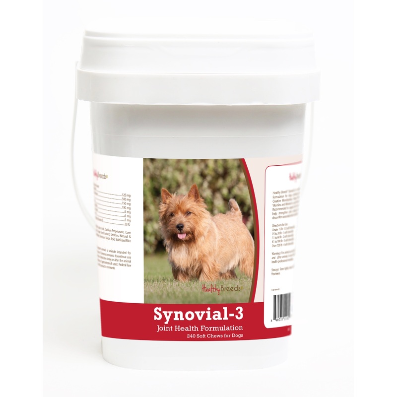Norwich Terrier Synovial-3 Joint Health Formulation Soft Chews 240 Count